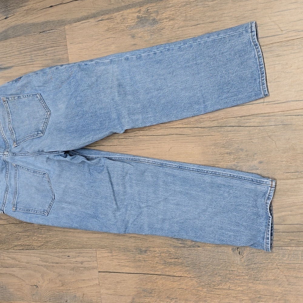 J. CREW Classic Straight Cropped Denim Jeans| Size 26P - Picture 10 of 11